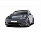 Tesla Model Y (2020 - 2024) - AD Style Full Carbon Fiber Aero Kit - Exotics Carbon Design