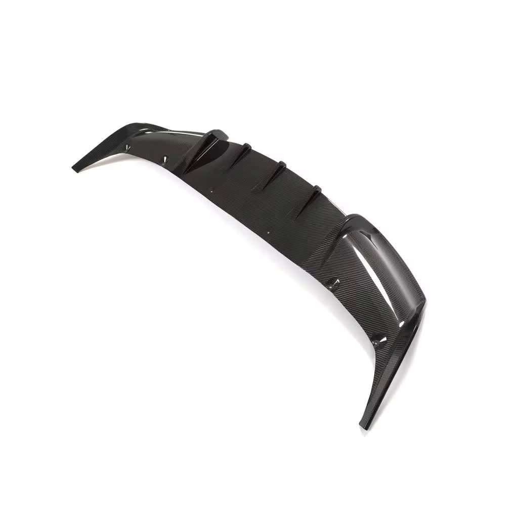 Tesla Model Y (2020 - 2024) - Carbon Fiber Rear Diffuser Lip - Exotics Carbon Design