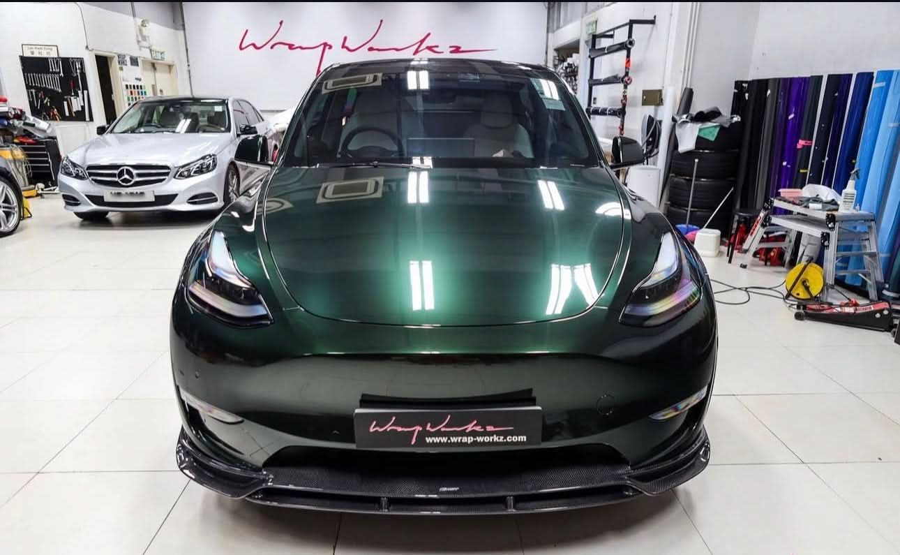 Tesla Model Y (2020 - 2024) Full Carbon Fiber Aero Kit – 2020–2024 - Exotics Carbon Design