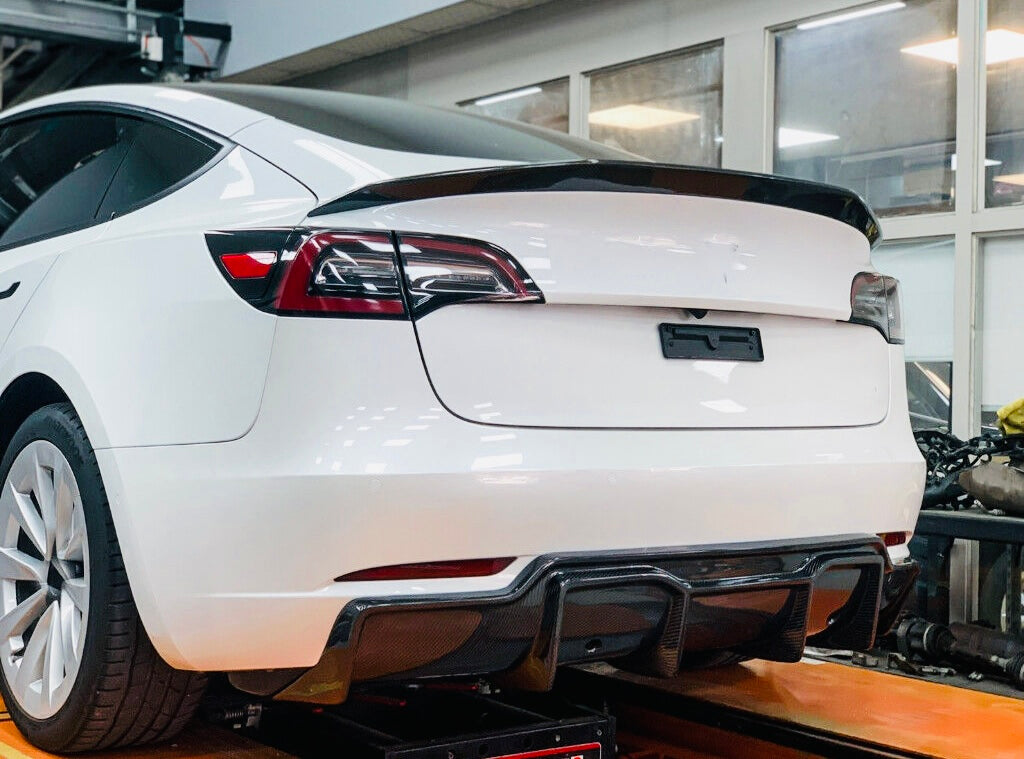 Tesla Model 3 Carbon Fiber Diffuser