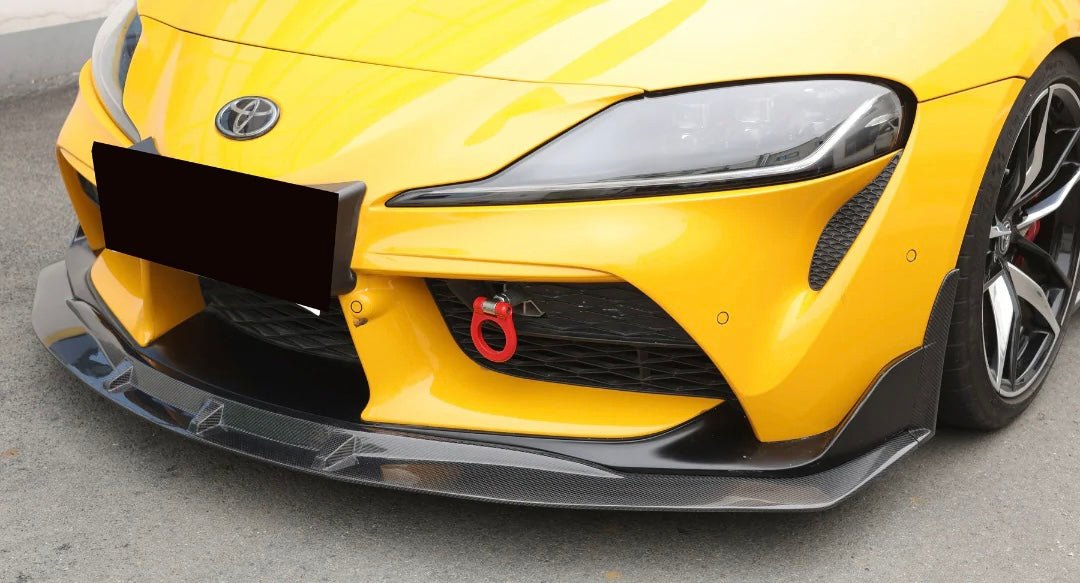Toyota Supra A90 - Carbon Fiber Front Lip - Exotics Carbon Design