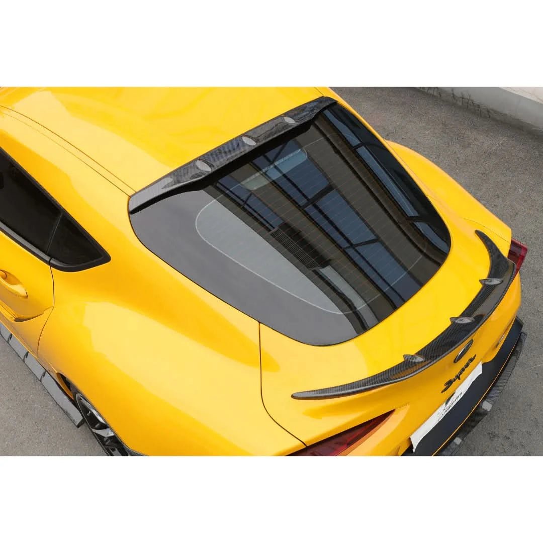 Toyota Supra A90 Carbon Fiber Roof Spoiler - Exotics Carbon Design