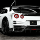 T.S Style Carbon Rear Diffuser with Panels – Nissan GTR R35 (2009–2022) - Exotics Carbon Design