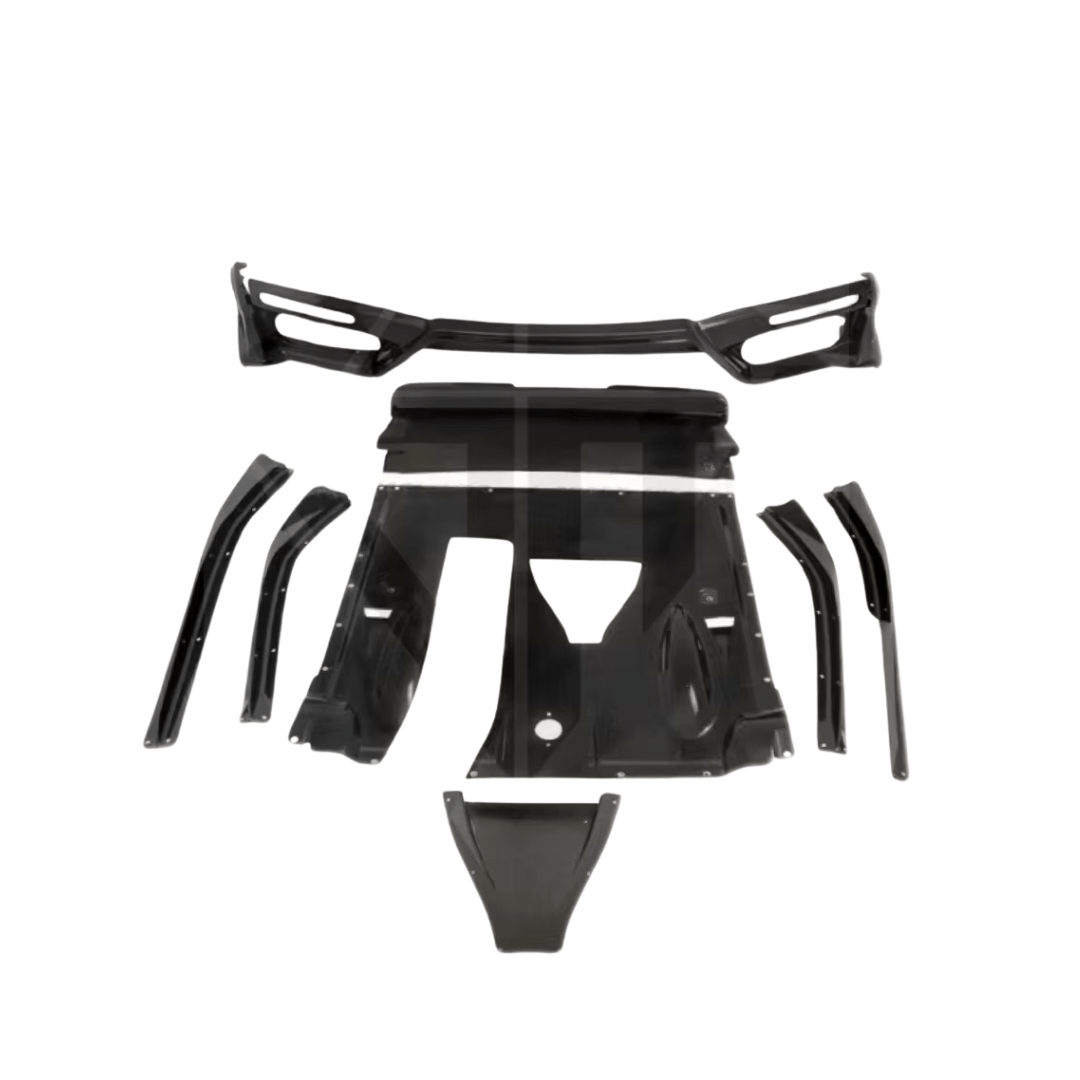 T.S Style Carbon Rear Diffuser with Panels – Nissan GTR R35 (2009–2022) - Exotics Carbon Design