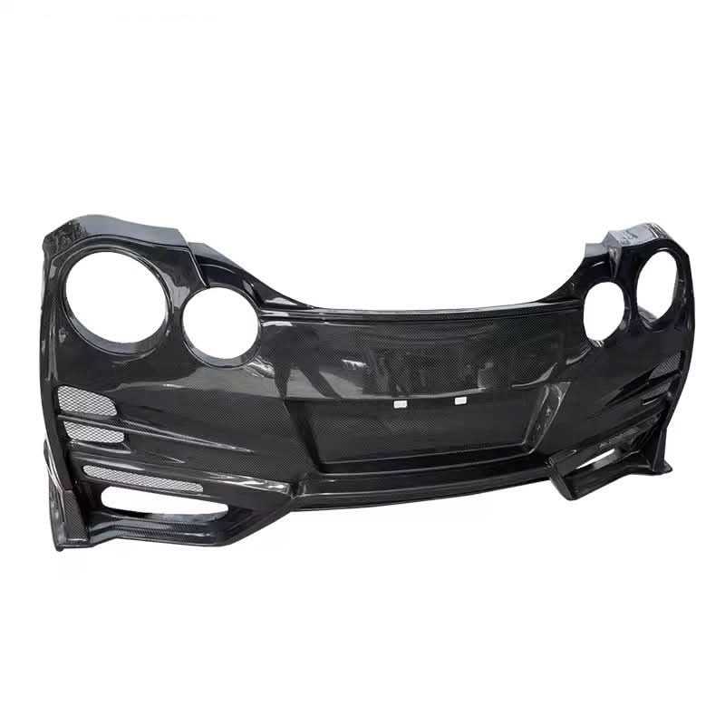 T.S Style Full Carbon Fiber Rear Bumper – Nissan GT - R R35 - Exotics Carbon Design