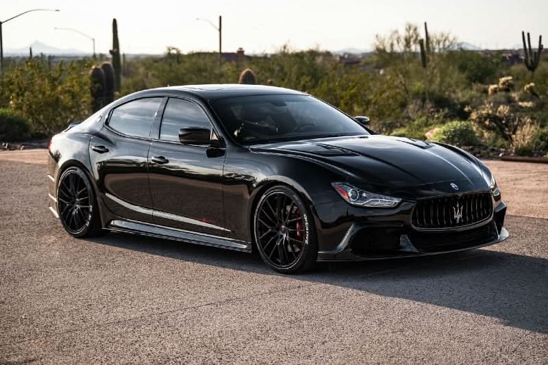 Vented Carbon Fiber Hood - Maserati Ghibli (2014–2021) - Exotics Carbon Design