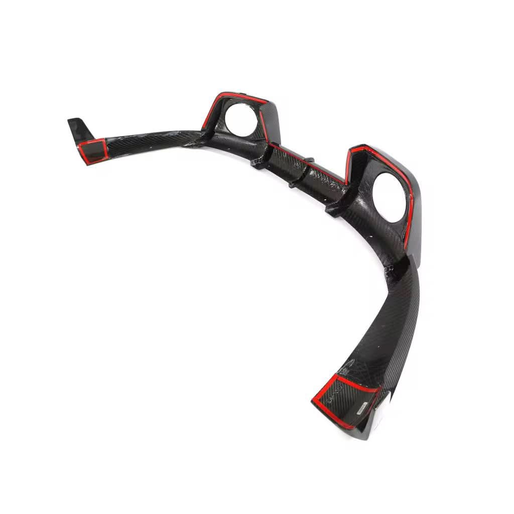 Z-Style Rear Carbon Fiber Diffuser - Porsche 911 (992) - Exotics Carbon Design