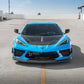 ZR1 Style Vented Carbon Fiber Front Hood - For Corvette C8 (2020–2025) - Exotics Carbon Design
